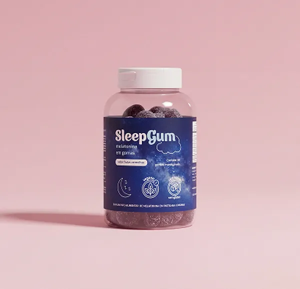 MELATONINA SLEEPGUM - SABOR FRUTAS VERMELHAS