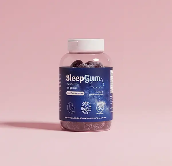 MELATONINA SLEEPGUM - SABOR FRUTAS VERMELHAS