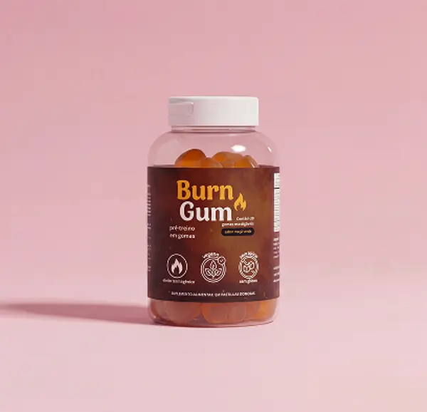 PRÉ TREINO BURNGUM - SABOR FRUTAS VERMELHAS