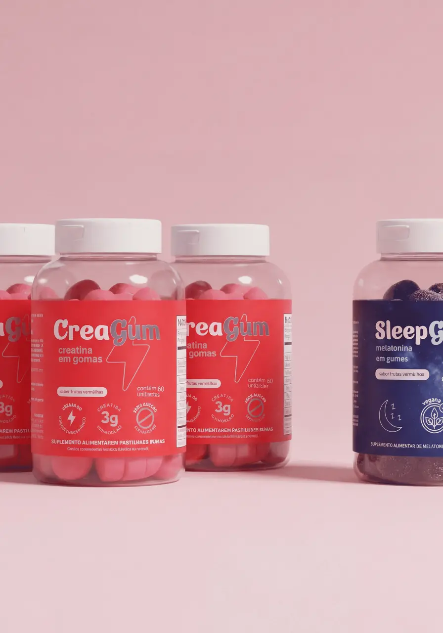 KIT 3 CREAGUM + 1 SLEEPGUM