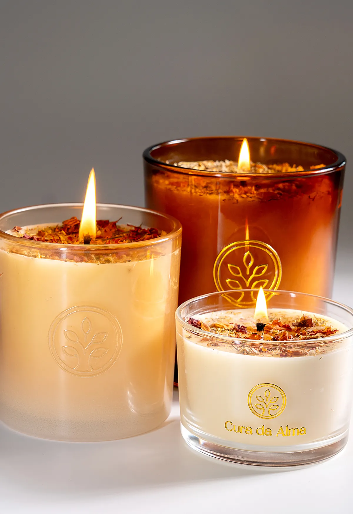 Vela Aromática Amora & Canela 190g | Inspiração e Amor-Próprio | Cura da Alma