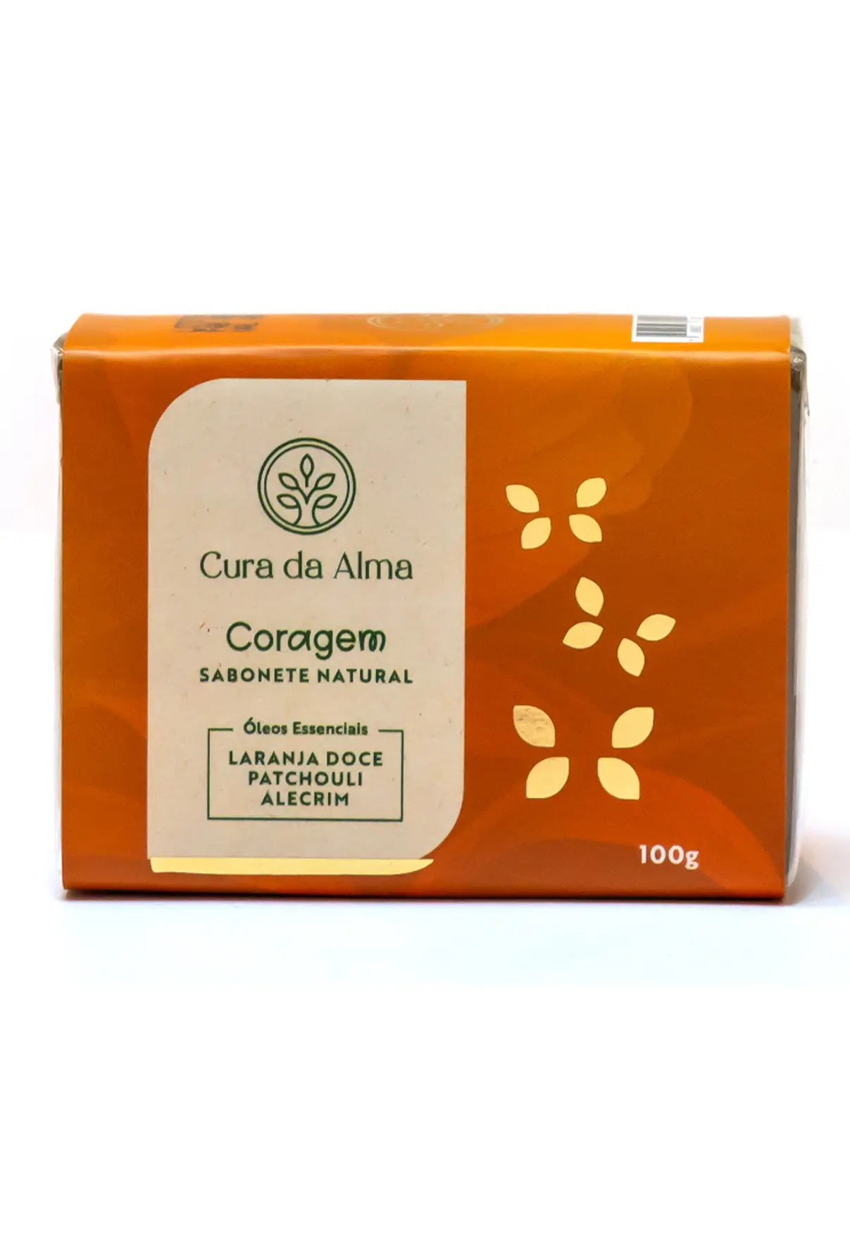 Sabonete Natural CORAGEM | Energia, Foco e Autoconfiança | Cura da Alma