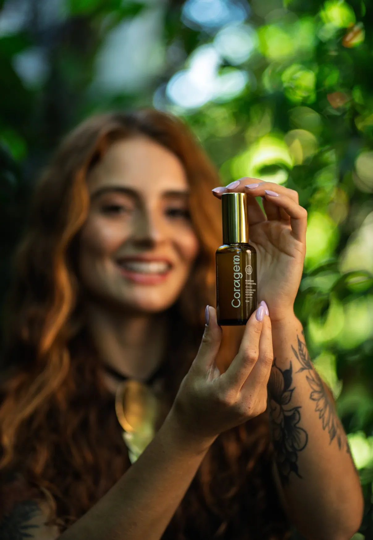 Perfume Vibracional Coragem