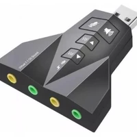 Adaptador placa de som usb Knup Hb-t65 - imagem 1