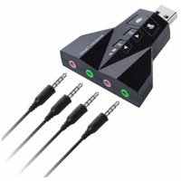 Adaptador placa de som usb Knup Hb-t65 - imagem 2