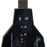 Adaptador placa de som usb Knup Hb-t65 - imagem 3