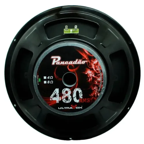 Alto Falante Ultravox Pancadão 480w 12pol Cor Preto