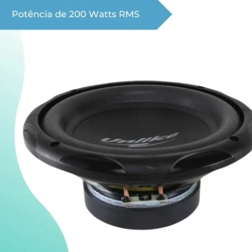 Subwoofer Unf82 Unlike 8 Polegadas Grave 200w Rms