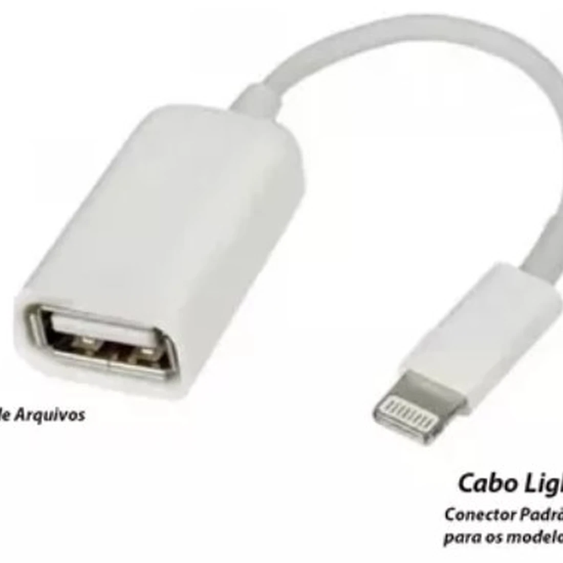 Cabo Adaptador OTG USB 3.0 Femea x Iphone Macho ADP-7509 - imagem 2