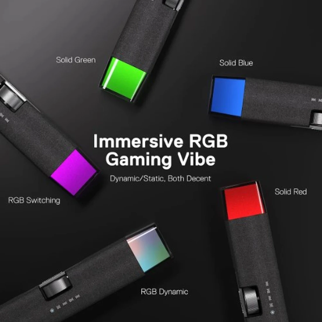 Caixa De Som Gamer Redragon Dora Gs512 Rgb Bluetooth Stereo Preto - imagem 4