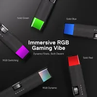 Caixa De Som Gamer Redragon Dora Gs512 Rgb Bluetooth Stereo Preto - imagem 3