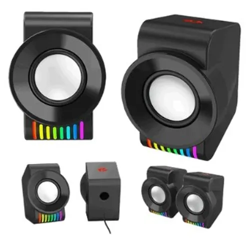 Caixa De Som Kage Gamer Redragon Preto Gs514 2.0 Stereo