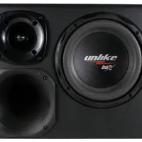 Caixa Trio Amplificada Unlike Unb8t400 400wrms 8pol Dutada - imagem 1