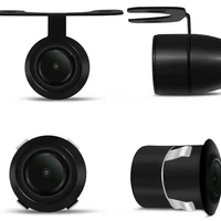 Câmera De Ré E-tech Borboleta Colorida 2 Em 1 Universal Preto - imagem 1