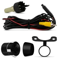 Câmera De Ré E-tech Borboleta Colorida 2 Em 1 Universal Preto - imagem 2