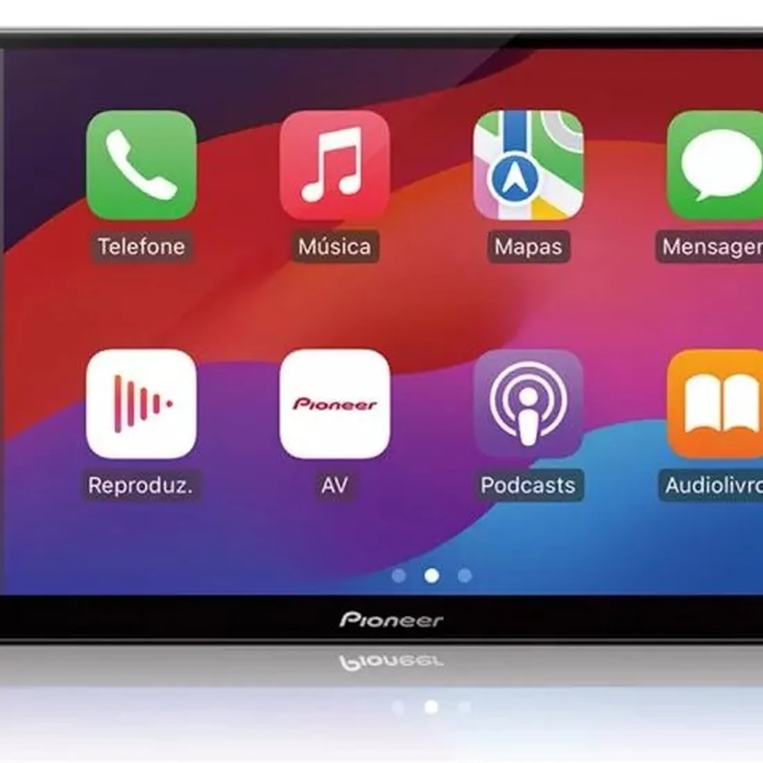 Central Multimidia Pioneer 9'' Dmh-ap6650bt Android Auto Carplay