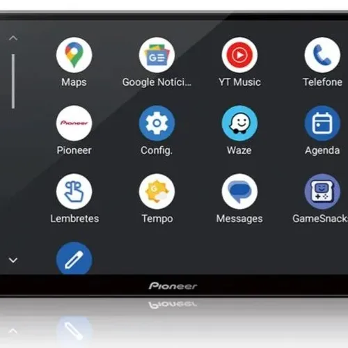 Central Multimidia Pioneer 9'' Dmh-ap6650bt Android Auto Carplay