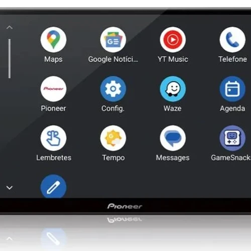 Central Multimidia Pioneer 9'' Dmh-ap6650bt Android Auto Carplay