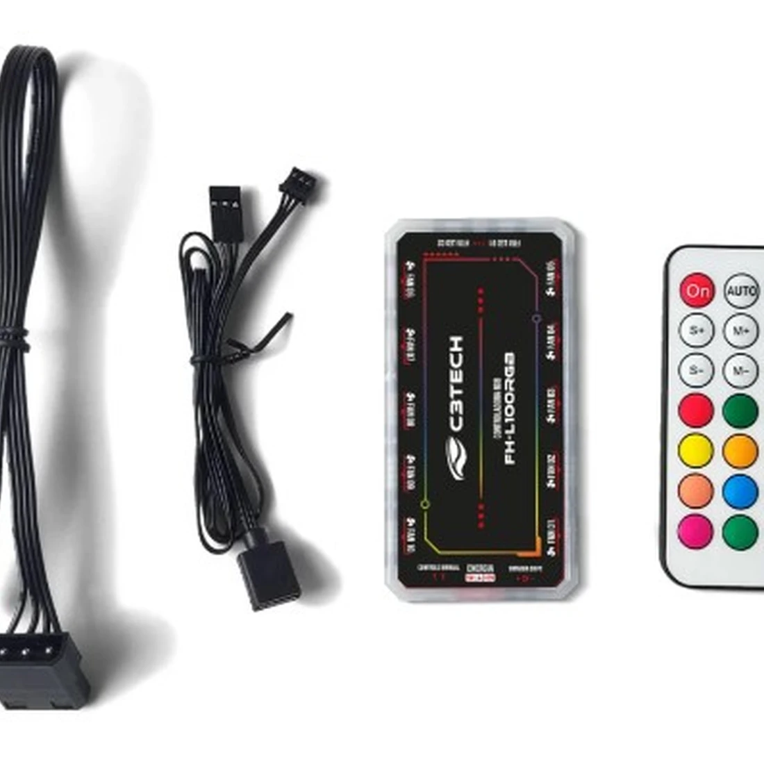 Controlador De Fan C3tech Gaming RGB - Fh-l100rgb - imagem 2