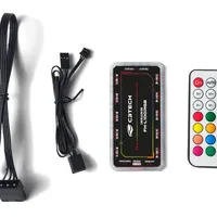Controlador De Fan C3tech Gaming RGB - Fh-l100rgb - imagem 2