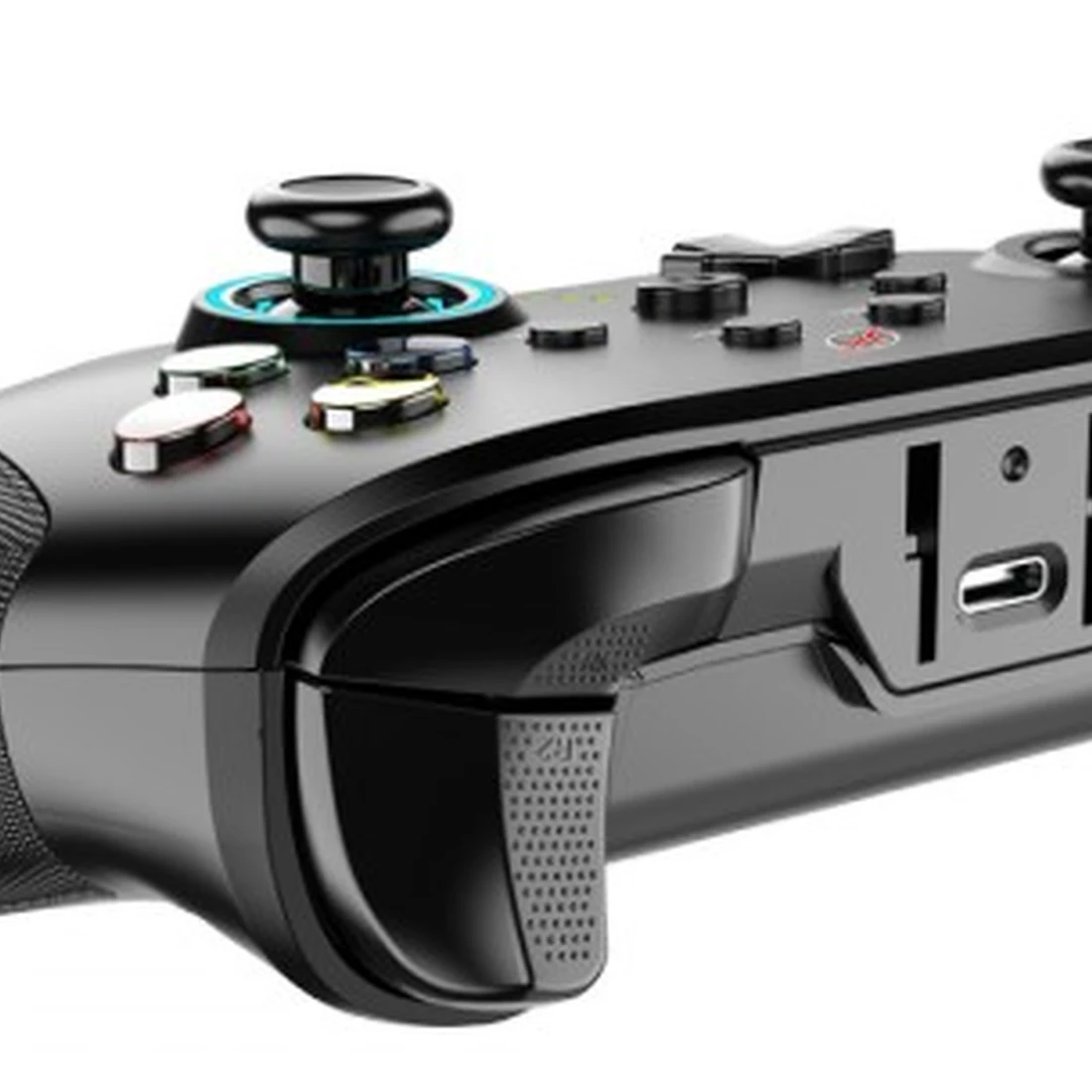 Controle Gamer Kalkan Tyr, RGB, Bluetooth, PC/Android/iOS, Preto, KLK00004 - imagem 1