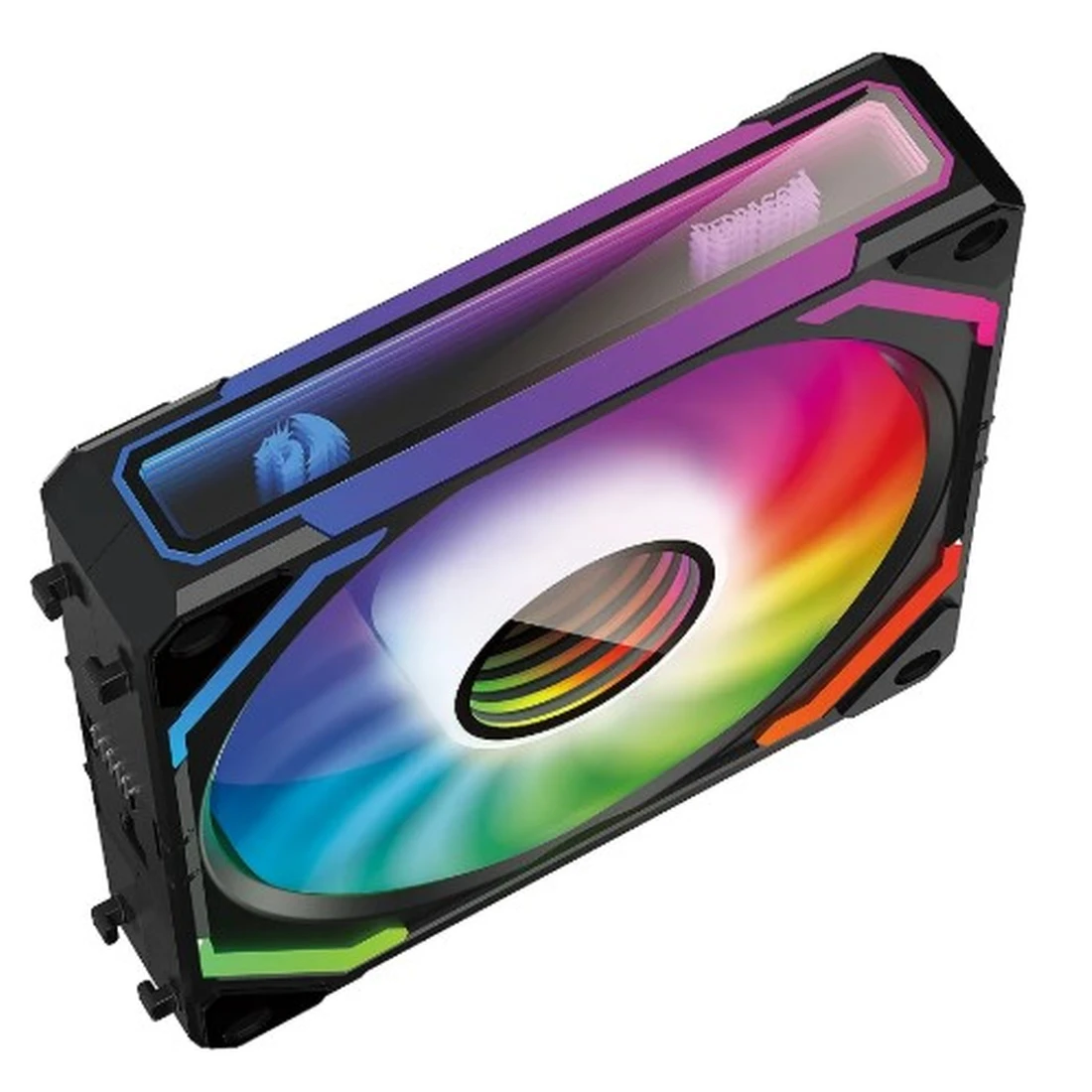 Kit com 3 Fans ARGB Redragon Infinity Mirror – GC-F012 - imagem 1