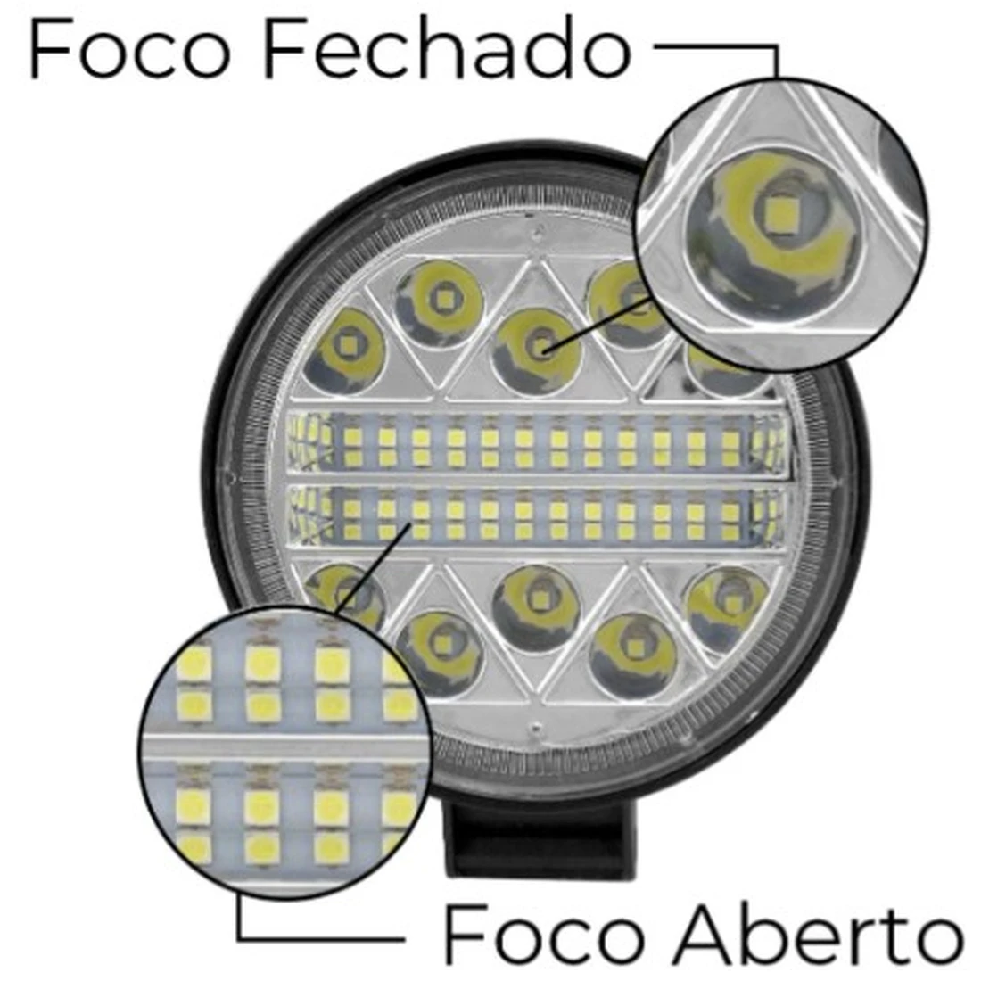 Farol de Led 102w Briwax - FF-Y3102W - imagem 2