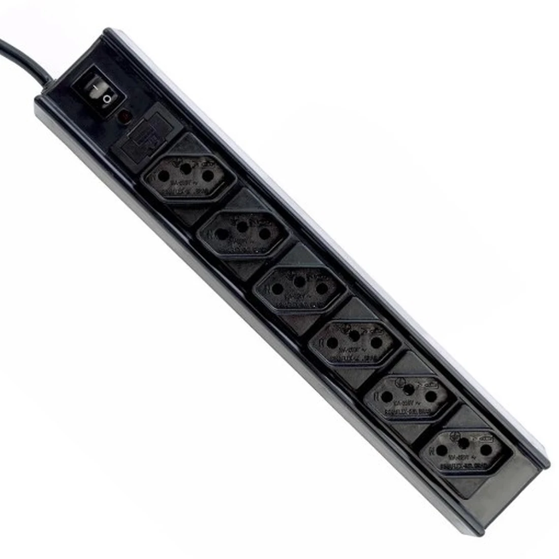 Filtro de Linha C3Tech com 6 Tomadas, Bivolt, Preto - FL-61BK - imagem 2