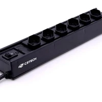 Filtro de Linha C3Tech com 6 Tomadas, Bivolt, Preto - FL-61BK - imagem 1