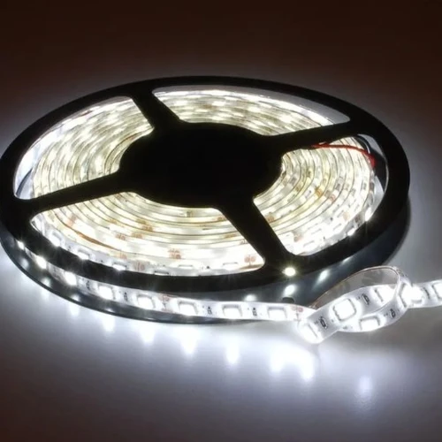 Fita Led 5050 5mt Dupla Face S/silicone Ip20 Luz Branco-frio
