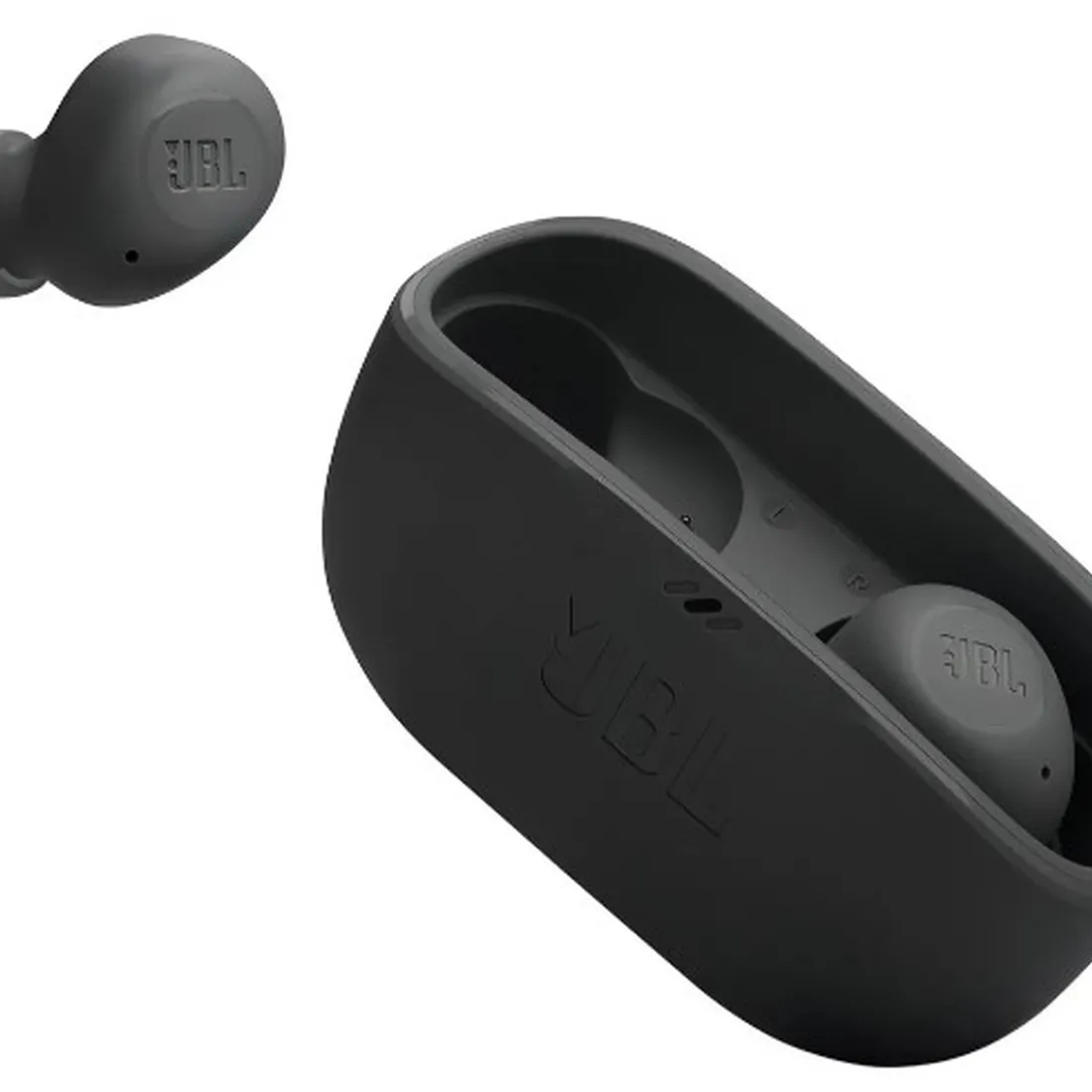 Fone de ouvido JBL Vibe Buds in-ear sem fio com Microfone  preto