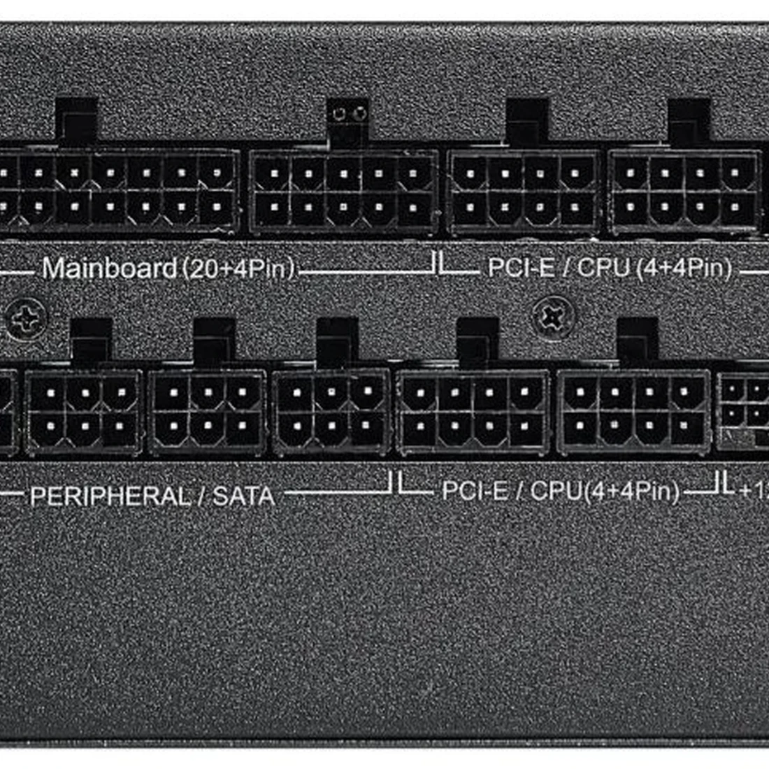 Fonte Duex Pulse Pro 1000w Gold Pfc Ativo Full Modular Cor Preto 100-240v - imagem 3