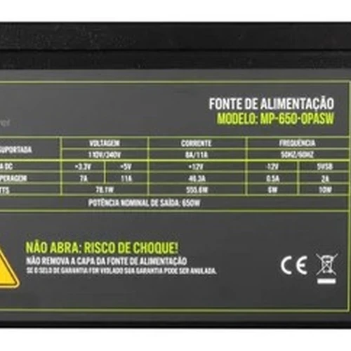 Fonte One Power 650w
