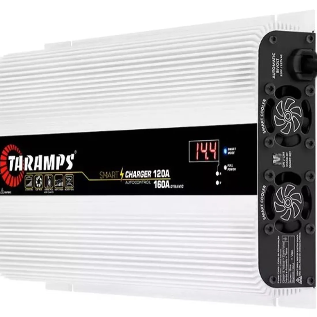 Fonte Automotiva 120 a 160 Amperes Smart Charger 120a