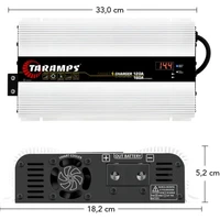 Fonte Automotiva 120 a 160 Amperes Smart Charger 120a - imagem 2