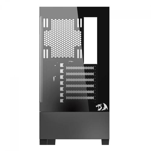 Gabinete Gamer Redragon Reflect Pro, Mid Tower, Vidro Temperado, E-ATX, Sem Fonte, Sem Fans, Preto, CA-607B