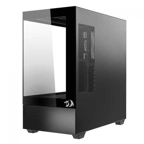 Gabinete Gamer Redragon Reflect Pro, Mid Tower, Vidro Temperado, E-ATX, Sem Fonte, Sem Fans, Preto, CA-607B