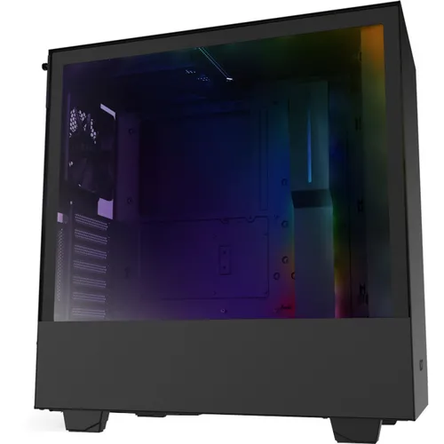 Gabinete H510i Mid Tower Lateral De Vidro Temperado Nzxt Cor Preto