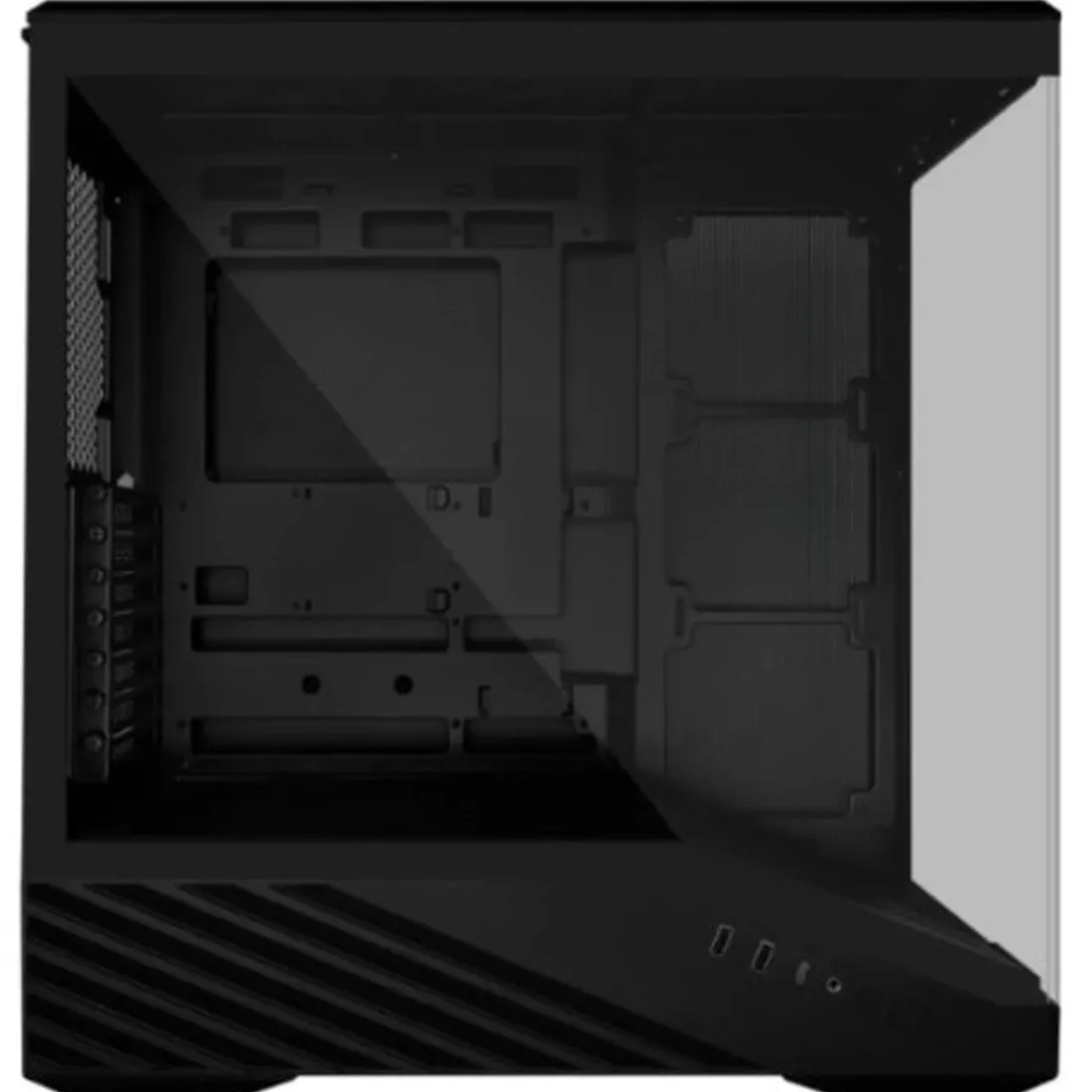 Gabinete Gamer Lian Li Vector V100 Mid Tower Atx Preto Preto