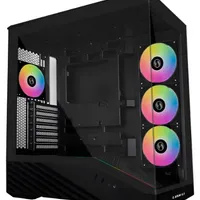 Gabinete Gamer Lian Li Vector V100 Mid Tower Atx Preto Preto - imagem 3
