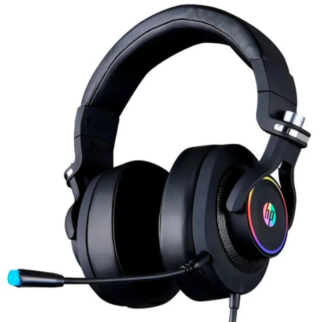 Headset Gamer Headset 7.1 Hp H500gs Led Rgb Usb Preto - imagem 2