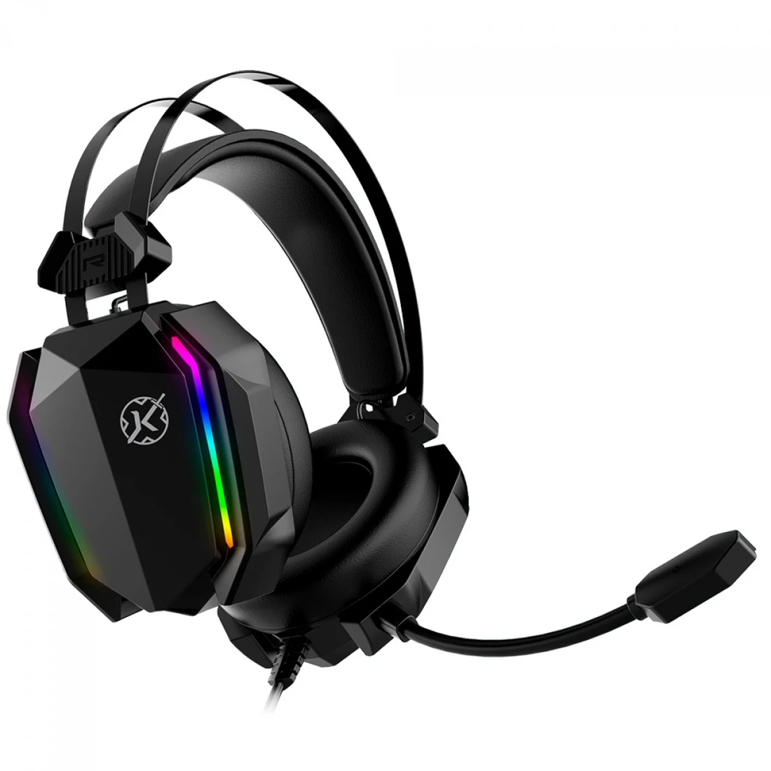 HEADSET GAMER KALKAN HUGIN, USB+3.5MM, RGB, DRIVERS DE 50MM - imagem 2