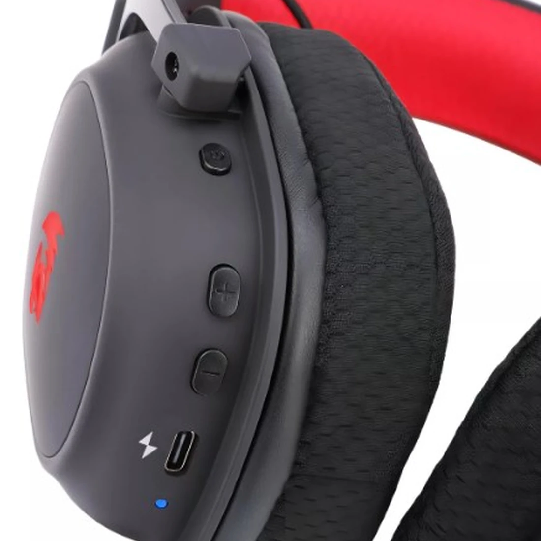 HEADSET GAMER REDRAGON ZEUS PRO PRETO 7.1 SEM FIO - imagem 5