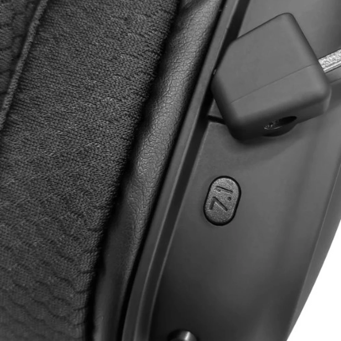 HEADSET GAMER REDRAGON ZEUS PRO PRETO 7.1 SEM FIO - imagem 6