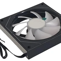 Kit Cooler C3tech Rgb F9l660bkrgb Com Controladora Preta Rgb - imagem 2