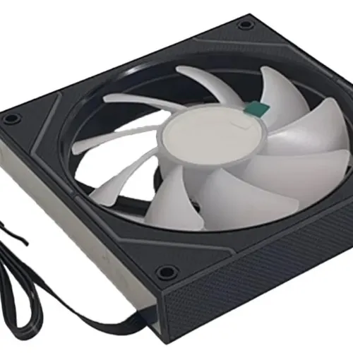 Kit Cooler C3tech Rgb F9l660bkrgb Com Controladora Preta Rgb