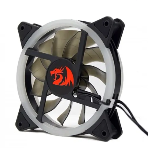 Kit Fan com 3 Unidades Redragon GC-F011, RGB, 120mm, Com Controladora