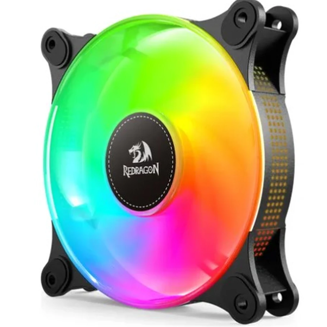 Kit com 3 Fans Gamer Redragon ARGB 120mm – GC-F013 - imagem 1