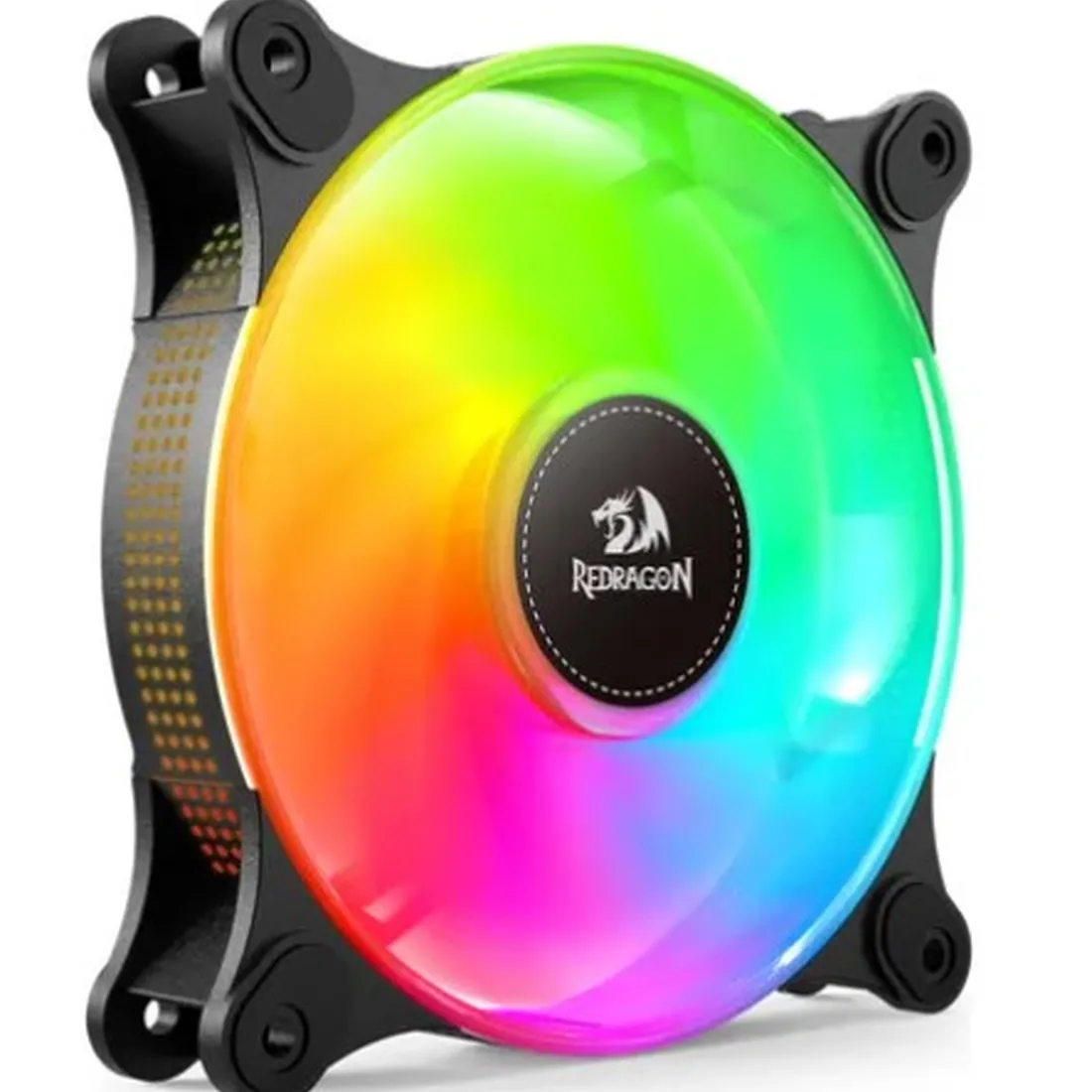 Kit com 3 Fans Gamer Redragon ARGB 120mm – GC-F013