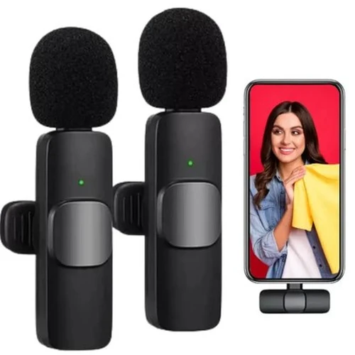 Microfone De Lapela Sem Fio Peining Tipo - C - Pei-k089